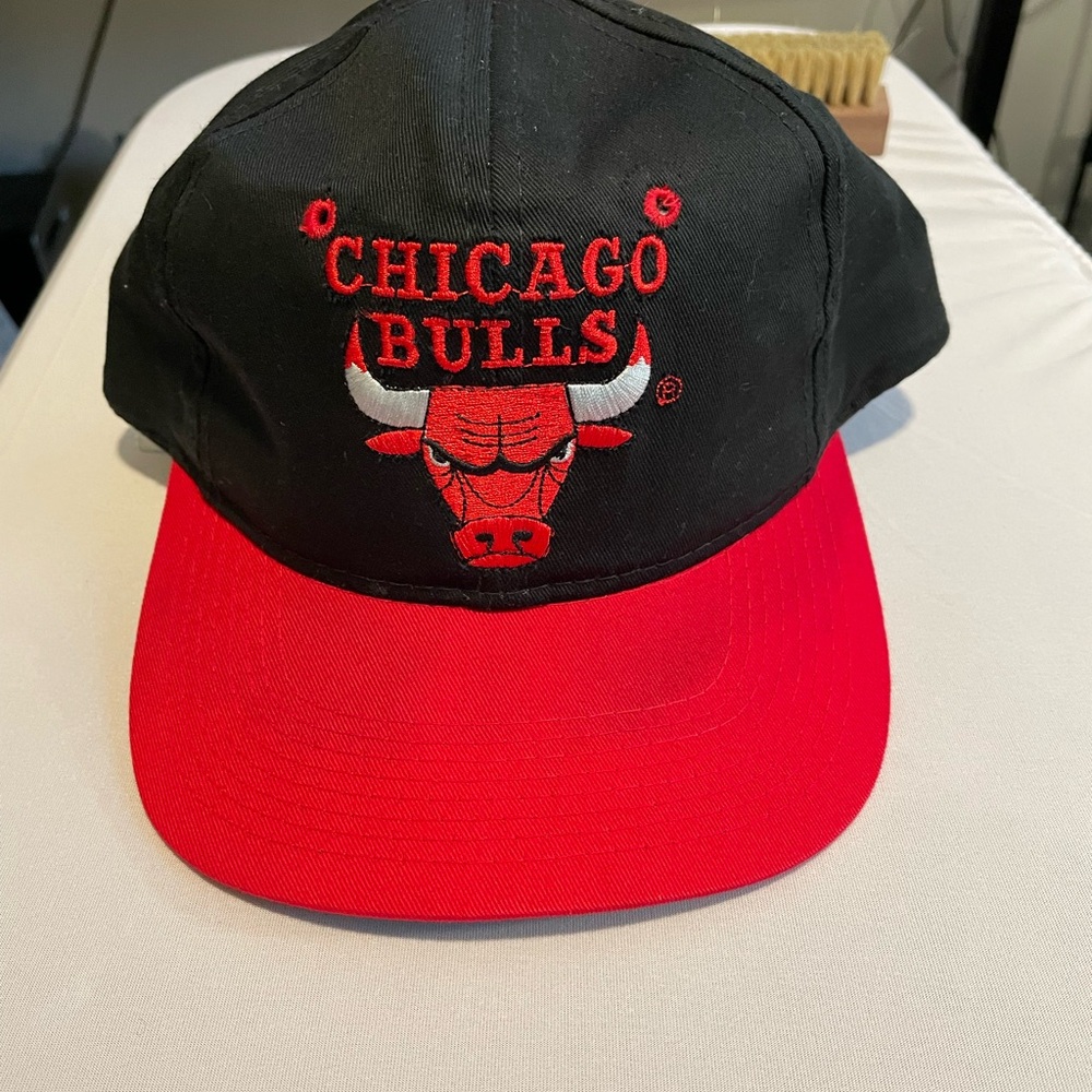 Chicago Bulls Snapback Hat Vintage 90s